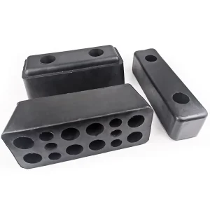Rectangular EPDM Rubber Buffer Bumper Block Rubber Dock Bumper