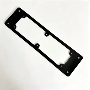 Rectangular Frame Rubber Sealing Gasket with Mounting Holes EPDM NBR Silicone for Cabinet Enclosures