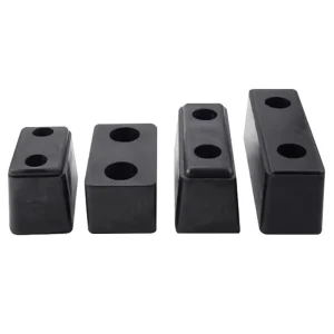 Rectangular Molded Rubber Dock Buffers Anti Impact Collision Block Bumpers for Warehouse Loading Dock Roadway