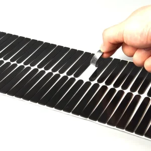 Rectangular Silicone Rubber Door Gasket with Self-Adhesive Backing