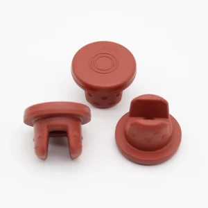 Red Color Butyl Rubber Stopper Injectable Vial Stopper