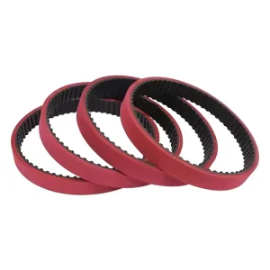 Red Rubber Coated Belt Pull Film Belt for Automatic Wrapped Packing Machinery
