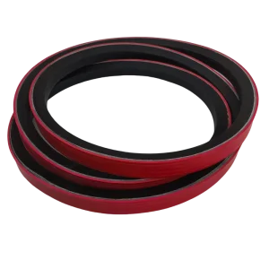 Red Rubber-Coated V-Belt OEM Transmission Belt