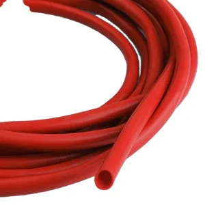 Red Silicone Tube High Temperature Resistant Industrial Rubber Hose 6mm 8mm Inner Diameter