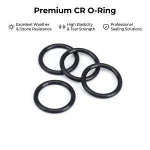 Refrigerant Resistant CR O-Ring Neoprene Rubber Gasket for Air Conditioning and Chiller Equipment