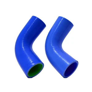 Reinforced 4-Ply Automotive Silicone Elbow Hose, 63/76 mm, 45/90/180 Degree