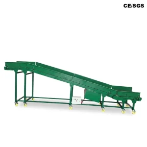 Reinforced Flame Retardant Motorized Heavy Duty Rubber Belt Conveyor for Ore Handling