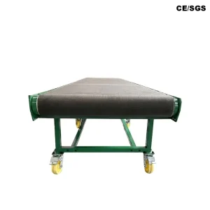 Reinforced I-Beam Frame Steel Cord Inclined Heavy Duty Belt Conveyor Custom Voltage