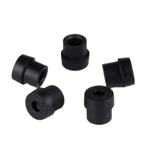 Reliable& Leak Proof & Sterile 15mm Black Rubber Stopper Custom for Vacuum Blood Collection Tube Sealing Applications