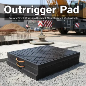 Reliable Recyclable Synthetic Outrigger Blocks for Portable Trailer Hitch Support Board Logistics