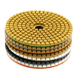 Resin and Diamond Particles Material Grinding Polishing Pad Granite Stone