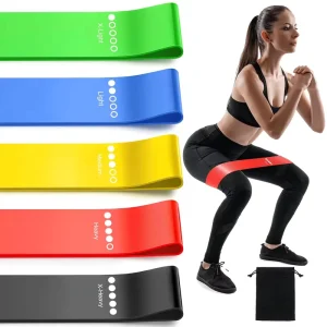 Resistance Band for Exercise Fitness Elastic Band Yoga Elastic Band for Buttocks and Leg Training