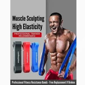 Resistance Bands Exercise Band Pull Assist Loop Style Natural Rubber Eco Friendly Multi functional 76*8cm Home Gym Full Body