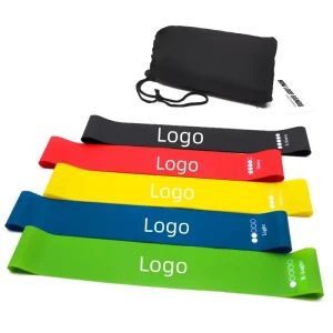 Resistance Home Workout Elastic Stretch Rubber Latex Mini Loop Band Gym Exercise Resistance Loop Bands