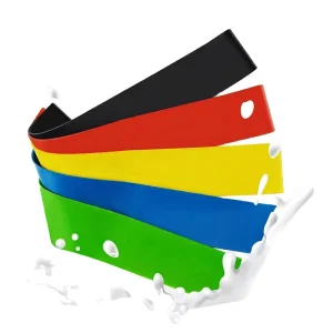 Resistance Home Workout Elastic Stretch Rubber Latex Mini Loop Band Gym Exercise Resistance Loop Bands