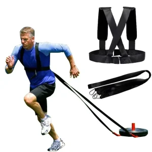 Resistance Training Harness Sled Weight Training Harness Resistance Pull Bands Vest Speed Resistance Back Tension Training