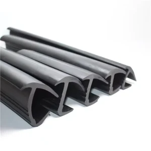 Resistant Soft Hard PVC Composite Co Extrusion Refrigerated Truck Container Rear Door Seal Strip Rubber Product