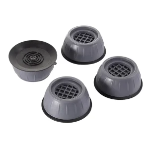 Reusable Antivibration Rubber Feet Pads and Vibration Stand for Washing Machines