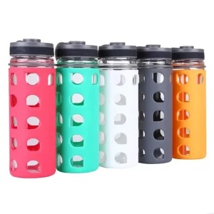 Reusable Custom Design Silicone Sleeve for Glass Bottle