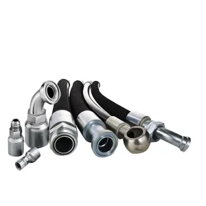 Reusable Quick-Release Hydraulic Rubber Hose with Connector and Reel