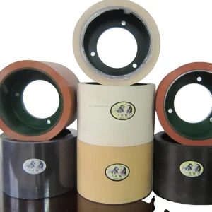 Rice Milling Machine Shelling NBR SBR Rubber Roller 6 Inches High Temperature Resistance