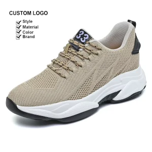 Road Running Shoes Height Increasing Thick Sole Platform Sneakers Men’s Women’s Track Trail Running Shoes Zapatillas