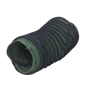Round Dust Cover For Hydraulic Cylinder Rod Shaft Bellows Guard Shield With Metal Zipper