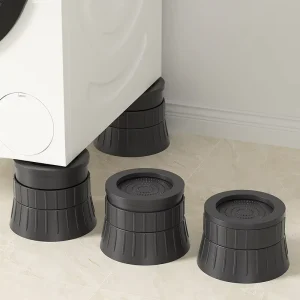 Round Washing Machine and Refrigerator Shock-Absorbing Stand Bases