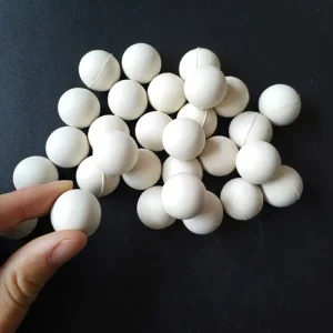 Rubber Ball Machine 30mm White Natural Rubber Ball Sieve Rubber Ball for Vibrating Screen Cleaning Rubber Cricket Ball