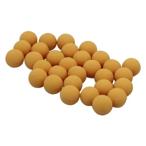 Rubber Ball Paintball 0.68″ Reusable Ball Made of Solid Natural Rubber