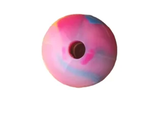 Rubber Ball with a Hole in the Middle Hollow Rubber Massage Ball