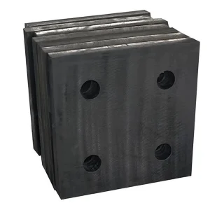 Rubber Bearing Pad Vibration Isolation Damping Block for Bridge