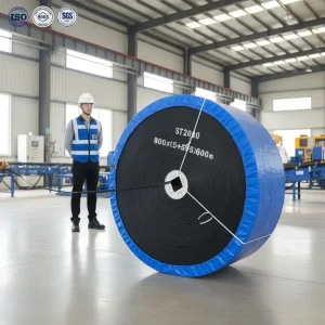 Rubber Belt Conveyor for Industrial Mineral Processing Line