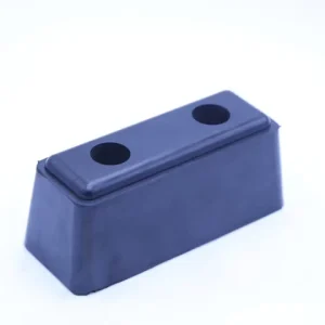 Rubber Bumper Block with Steel Plate