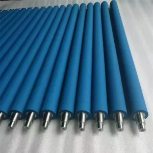 Rubber-Coated Conveyor Roller Polyurethane Rubber Roller Supplier