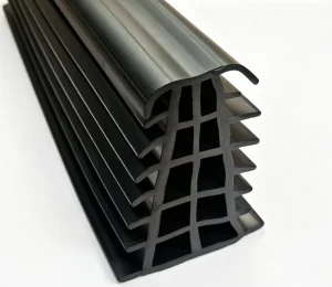 Rubber Curtain Wall Sealing Strip, Waterproof, Shockproof, Soundproof, Weather-Resistant, Custom Cutting