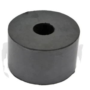 Rubber Cylindrical Cushion Black Rubber Spring Pier Elastic Round Buffer Block