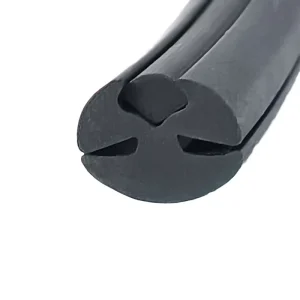 Rubber Decorative Protective Strips for Mechanical Observation Windows Three-Opening Glass Window Sealing Strips