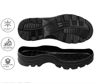 Rubber Durable High temperature Resistant Anti slip Thickened Wear resistant Sole for Outdoor Use All Season