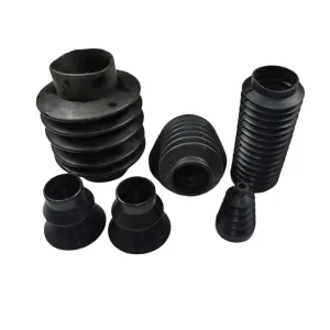 Rubber Dustproof Corrugated Composite Telescopic Protective Sleeve