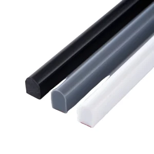 Rubber EPDM PVC Shower Threshold Dam Customizable Sealing Strip Water Stopper Barrier Seal Cutting Multicolor