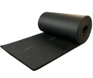 Rubber Foam Sheets Black Nitrile Rubber Foam Insulation Roll 1″ Thick Closed Cell Industrial Foam Rubber Sheet