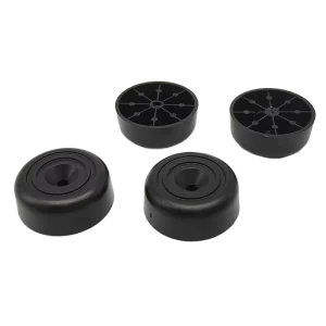 Rubber Furniture Foot Pads Shock-Absorbing Anti-Slip Machine Equipment Foot Cups for Table and Chair Legs