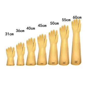 Rubber Industrial Gloves Labor Protection Chemical Factory Laboratory Waterproof Acid Alkali Resistant Lined Thickened