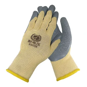 Rubber Insulation 400 Volts Safety Gloves Wear resistant Anti slip Work Gloves for Electrician