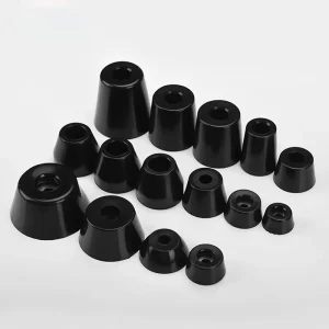 Rubber Machine Foot Pad with Conical Shock Absorber