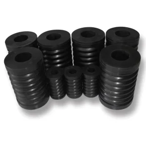 Rubber Metal Spiral Composite Spring