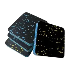 Rubber Noise-Reduction Treadmill and Walking Pad Mat for Home Gyms
