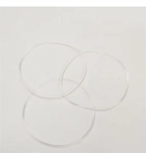 Rubber O-Ring Watch Gasket, 0.6/0.7 mm, Round Waterproof Seal