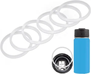 Rubber O Shape Sealing Gasket Ring for Thermos Flask Wide Mouth Coffee Lid